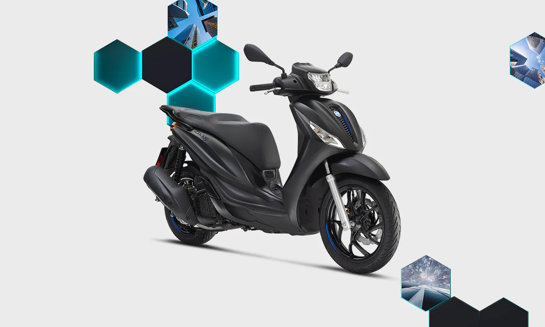 THE PIAGGIO MEDLEY MAKES ITS DEBUT IN THE 200 EURO 5+ ENGINE